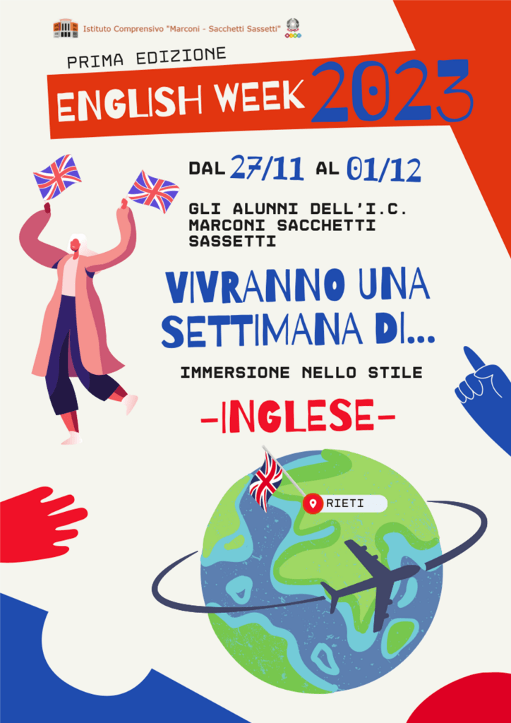 English Week Locandina