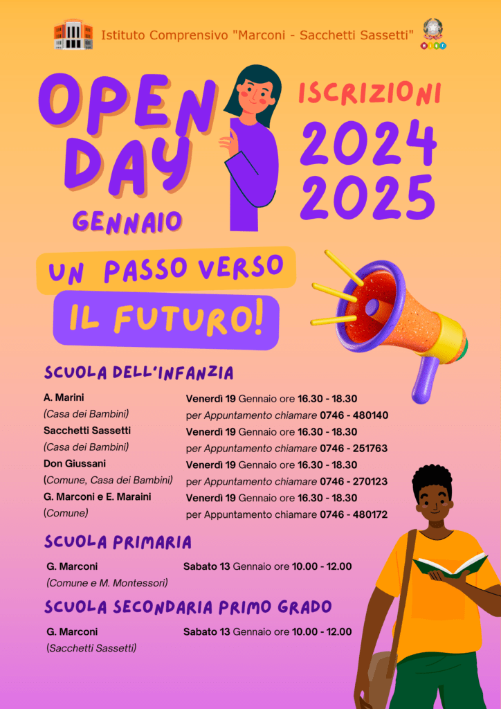 open day marconi rieti